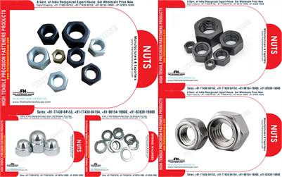 Fasteners Bolts Nuts Threaded Rods manufacturer exporter 